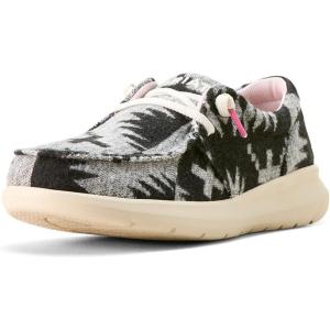 Ariat Women’s Hilo Shoe(Black & White Flannel Blanket)