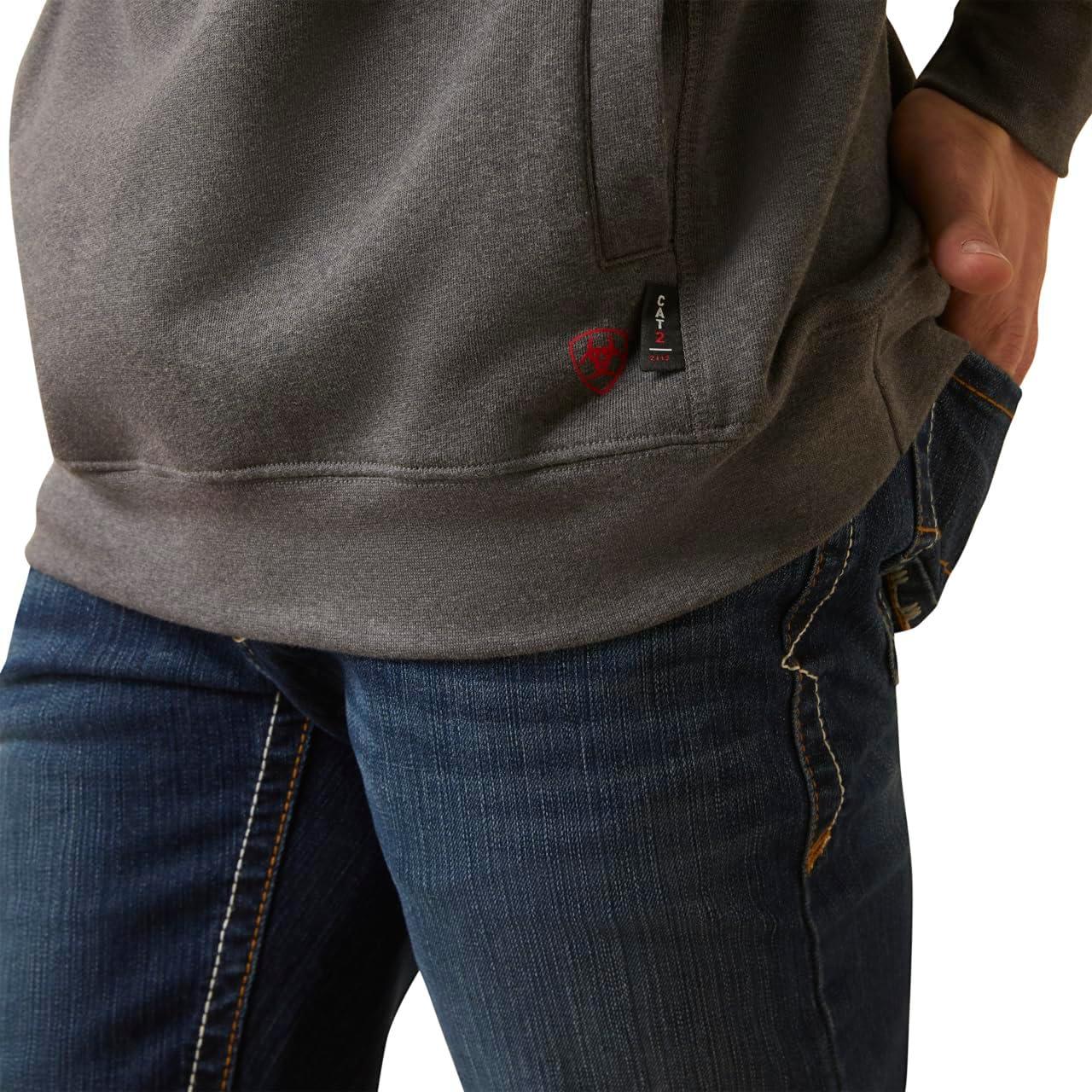 imageARIAT mens Fr Rev Pullover HoodieNavy