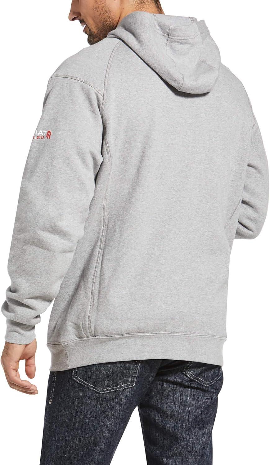 imageARIAT mens Fr Rev Pullover HoodieSilver Fox Heather