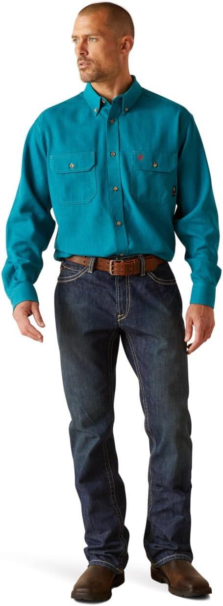 imageAriat Mens Fr Air Inherent Work ShirtAqua