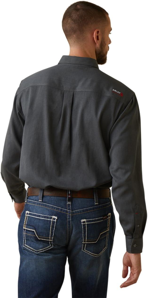 imageAriat Mens Fr Air Inherent Work ShirtCharcoal Heather