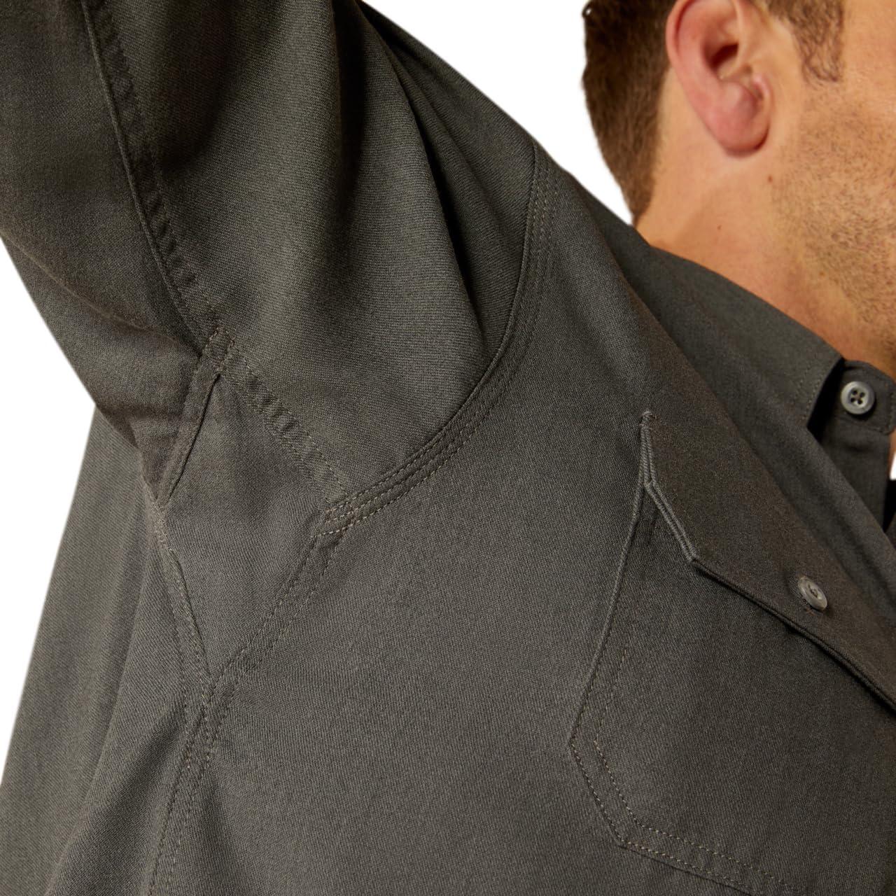 imageAriat Mens Fr Air Inherent Work ShirtCharcoal Heather