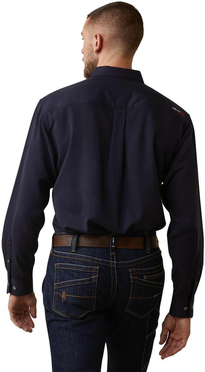 imageAriat Mens Fr Air Inherent Work ShirtNavy Heather