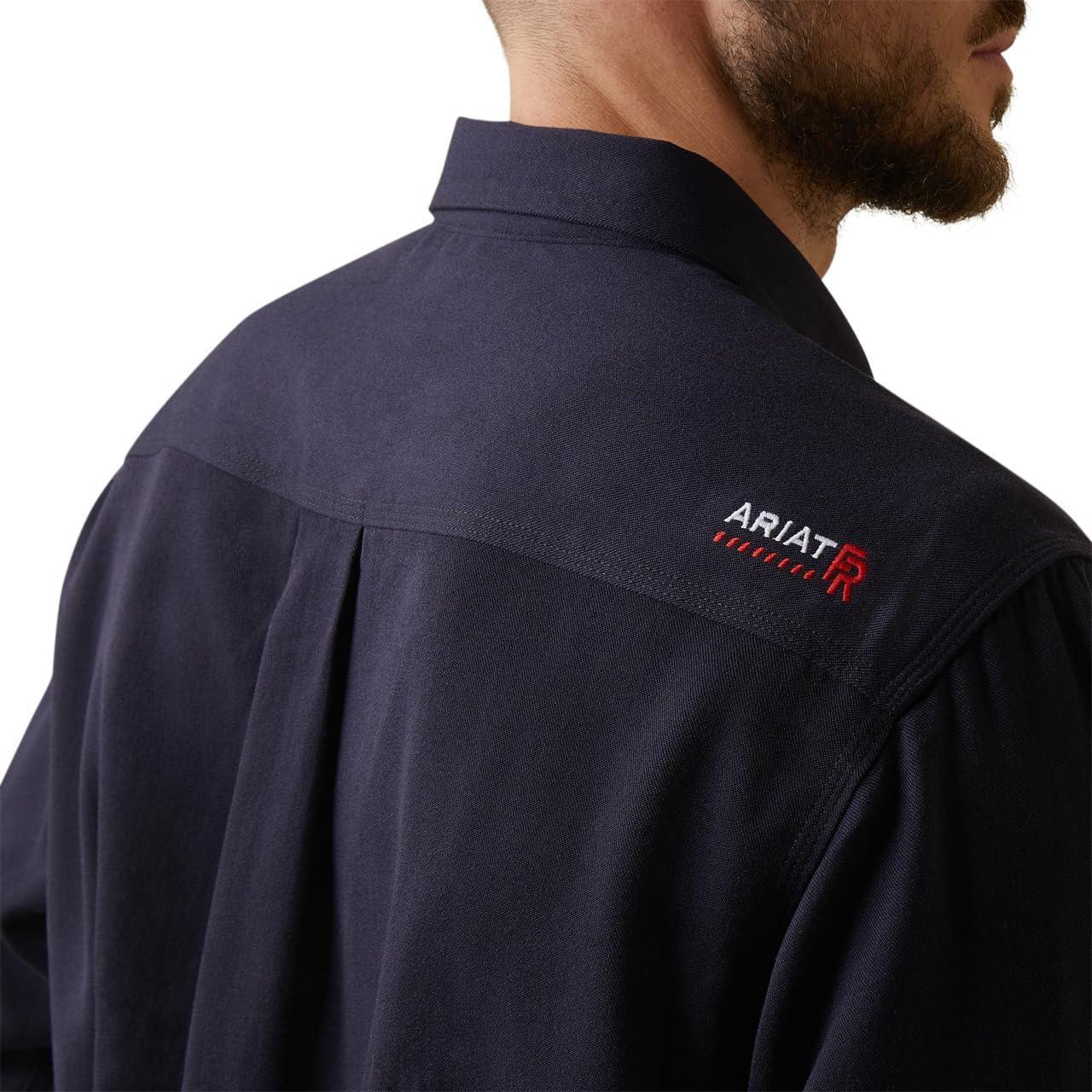 imageAriat Mens Fr Air Inherent Work ShirtNavy Heather