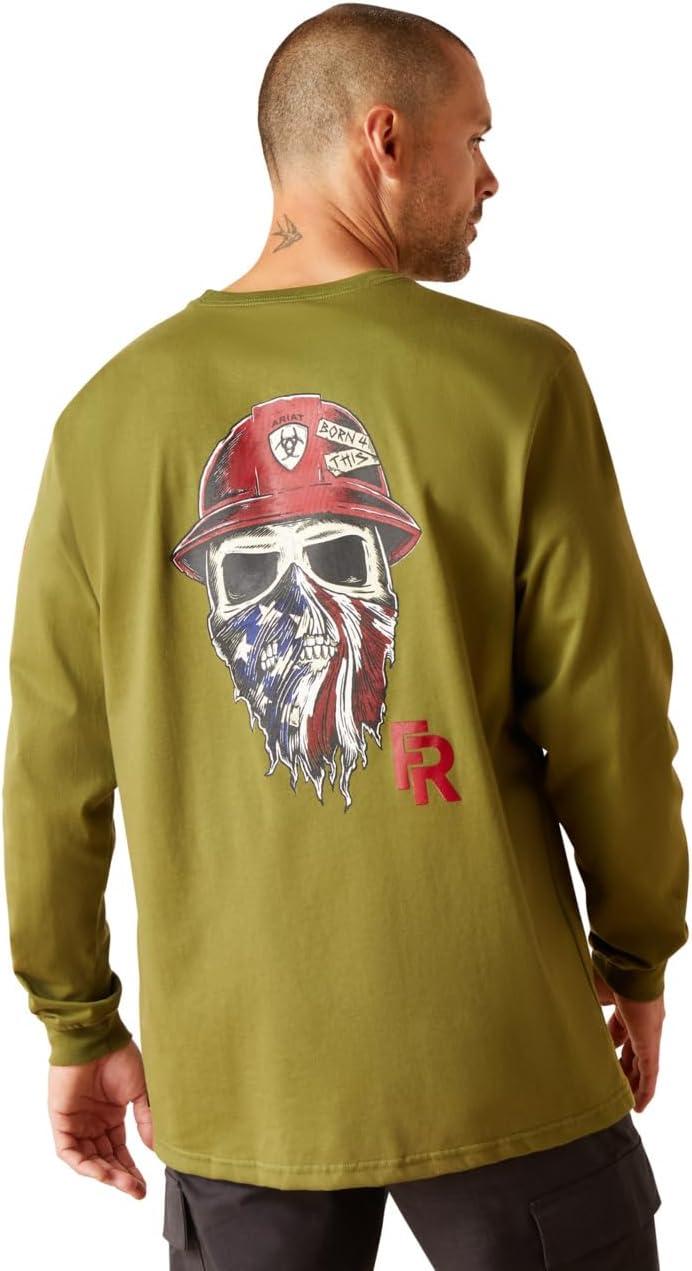 imageAriat Mens Fr Born for This TShirtLichen