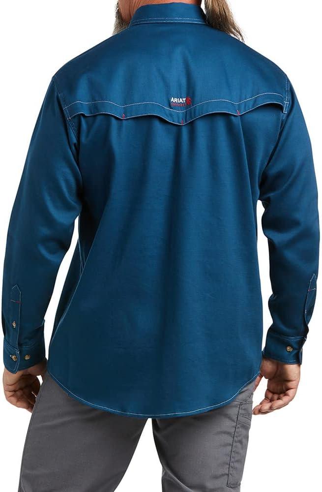 imageAriat Mens Fr Vented Work ShirtTeal