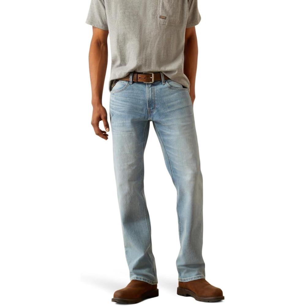 imageRebar M4 Relaxed DuraStretch Basic Stackable Straight Leg JeanShoreline