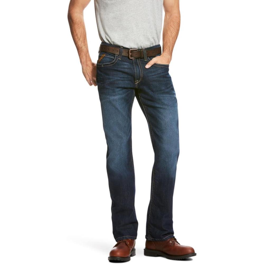 imageRebar M4 Relaxed DuraStretch Edge Boot Cut JeanMaritime