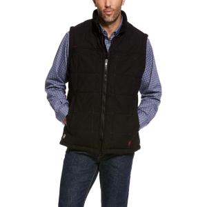 ARIAT Mens Fr Crius Insulated Vest(Black)