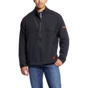 ARIAT mens Fr Polartec Platform Jacket(Black)