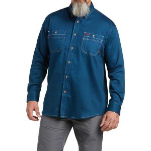 Ariat Mens Fr Vented Work Shirt(Skyfall)