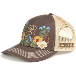 ARIAT Women’s Vintage Flowers Cap, Brown