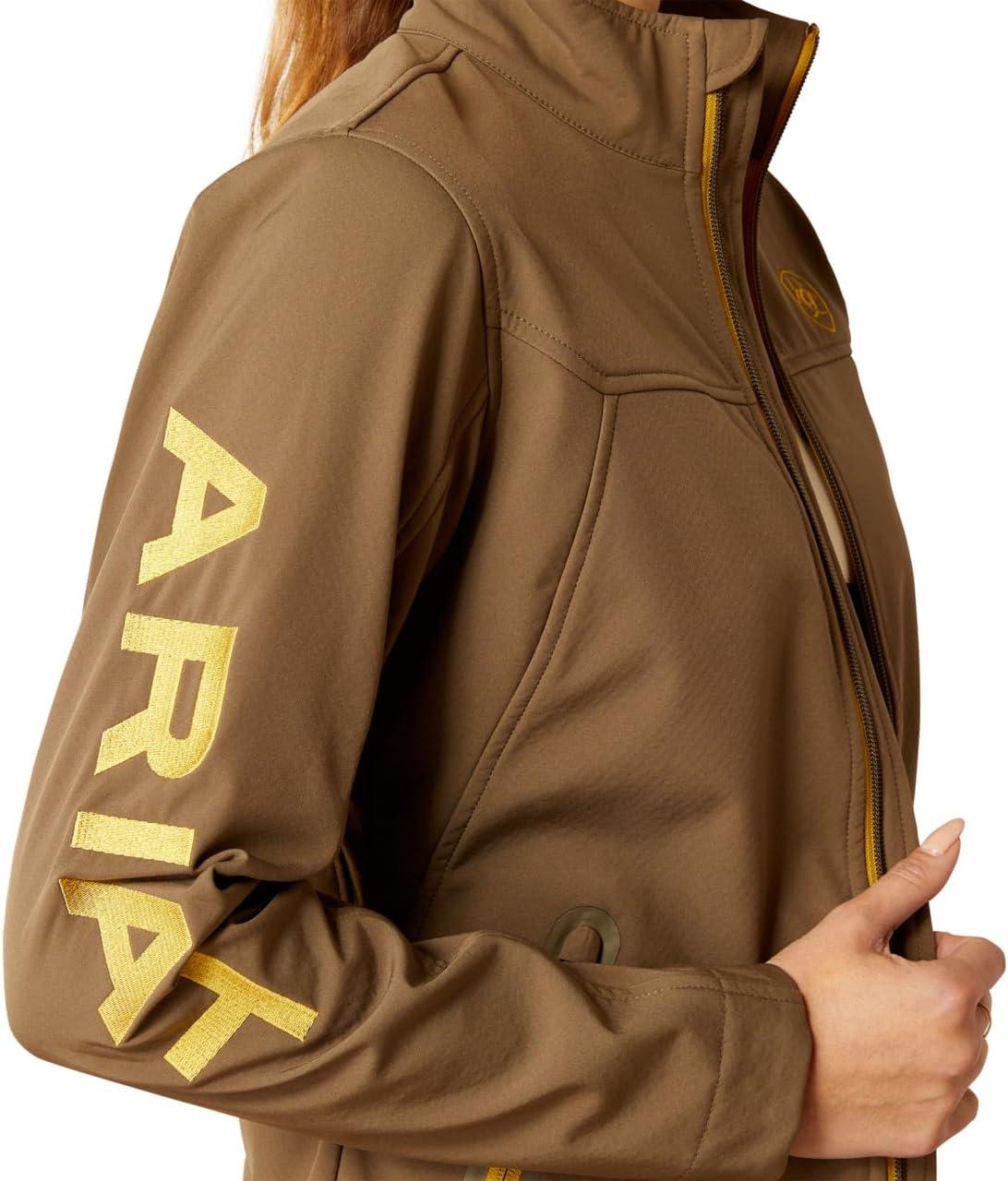 imageAriat Womens New Team Softshell Jacket Wind and Water Resistant JacketCanteen