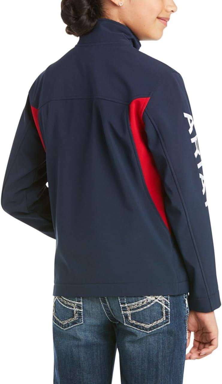 imageAriat Womens New Team Softshell Jacket Wind and Water Resistant JacketNavy