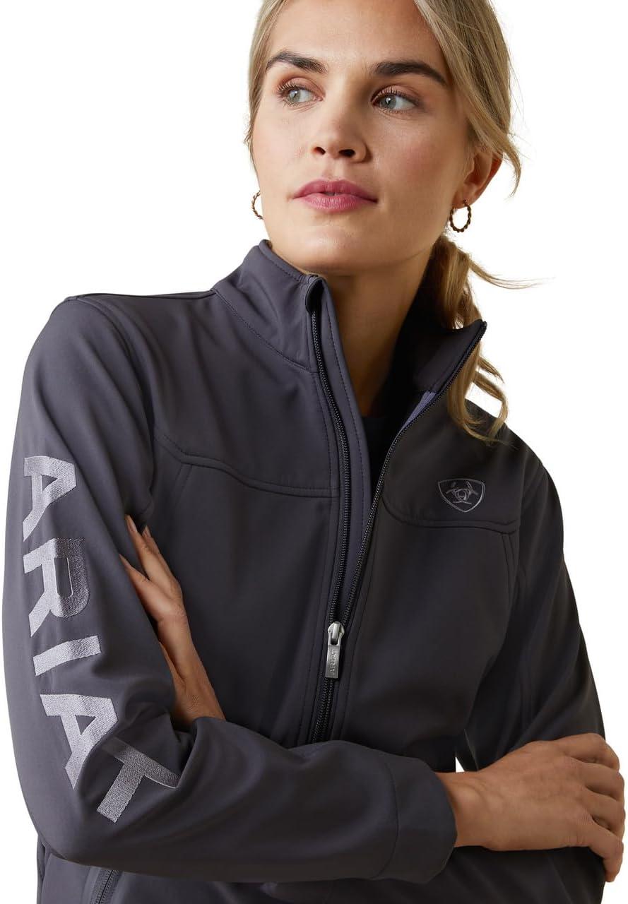 imageAriat Womens New Team Softshell Jacket Wind and Water Resistant JacketPeriscope