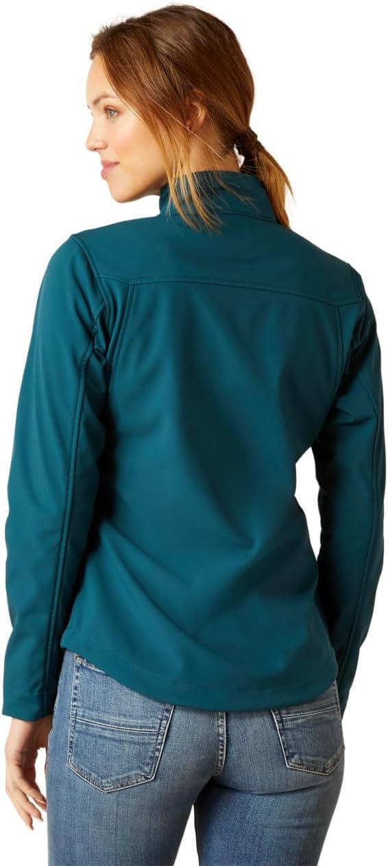 imageAriat Womens New Team Softshell Jacket Wind and Water Resistant JacketReflecting Pond