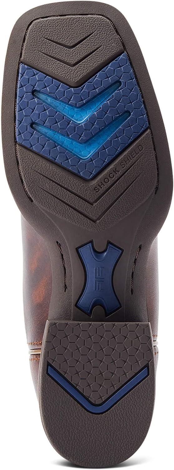 imageARIAT Womens Pinto Venttek 360 Western BootYukon BrownGilded Leopard