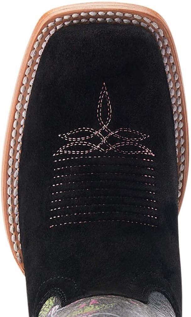 imageARIAT womens Frontier Western Aloha Western BootBlack Roughout