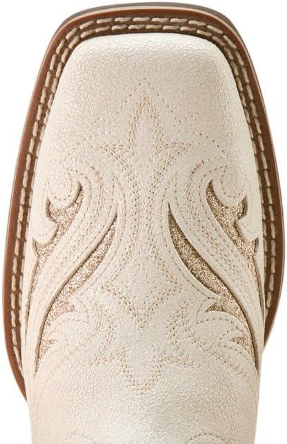 imageARIAT womens Round Up Bliss Western BootDistressed Ivory