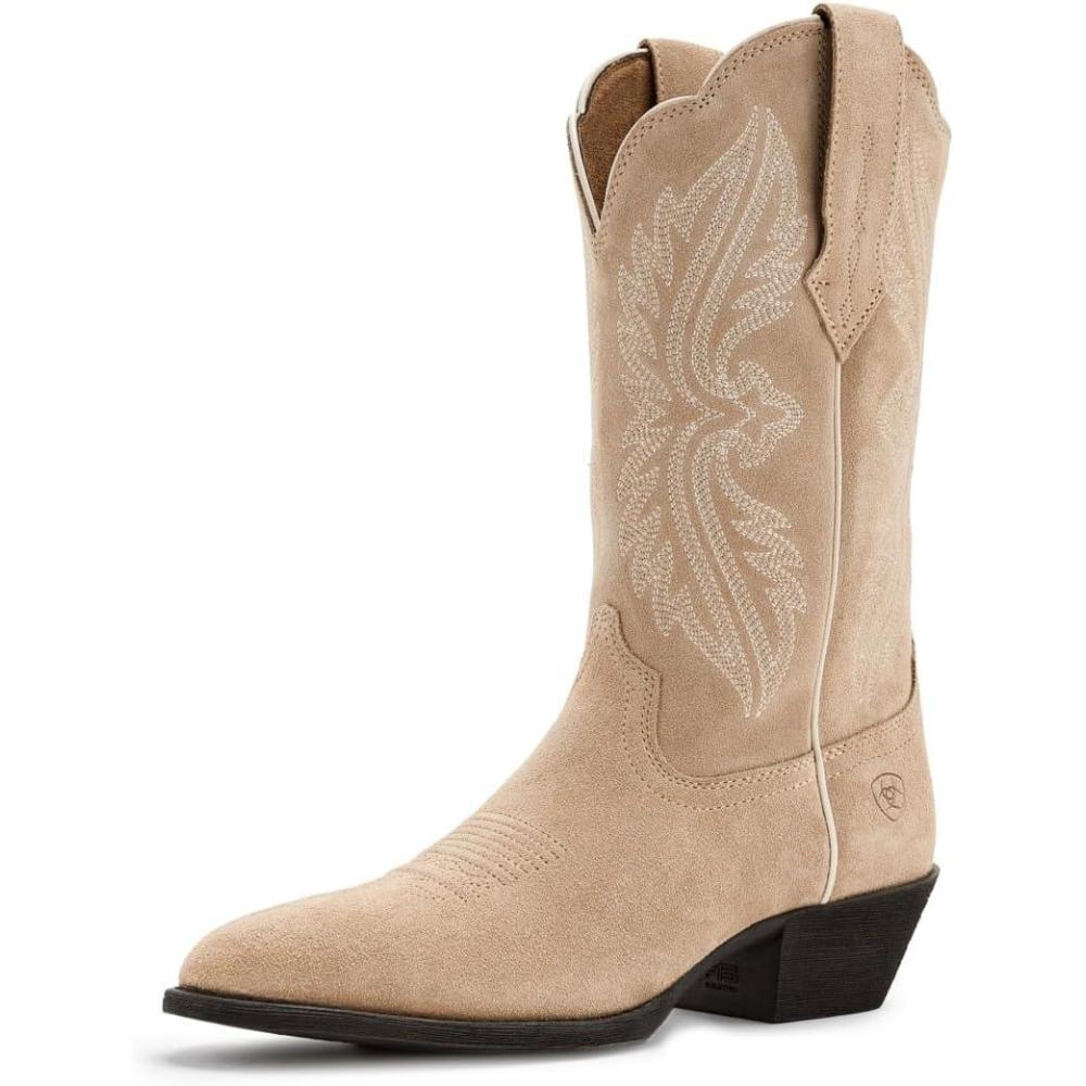 imageAriat Womens Heritage R Toe StretchFit Western BootTruly Taupe