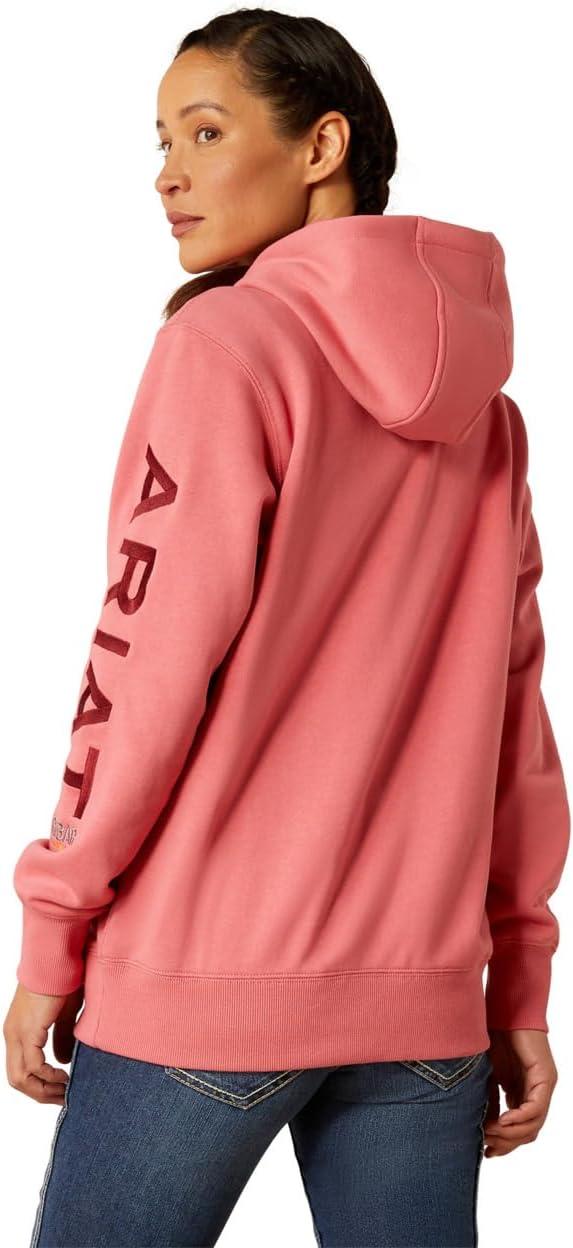 imageAriat Mens Hooded SweatshirtDesert RoseTibetan Red