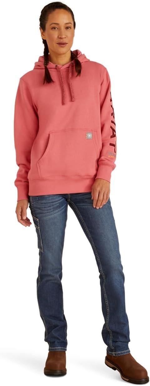 imageAriat Mens Hooded SweatshirtDesert RoseTibetan Red
