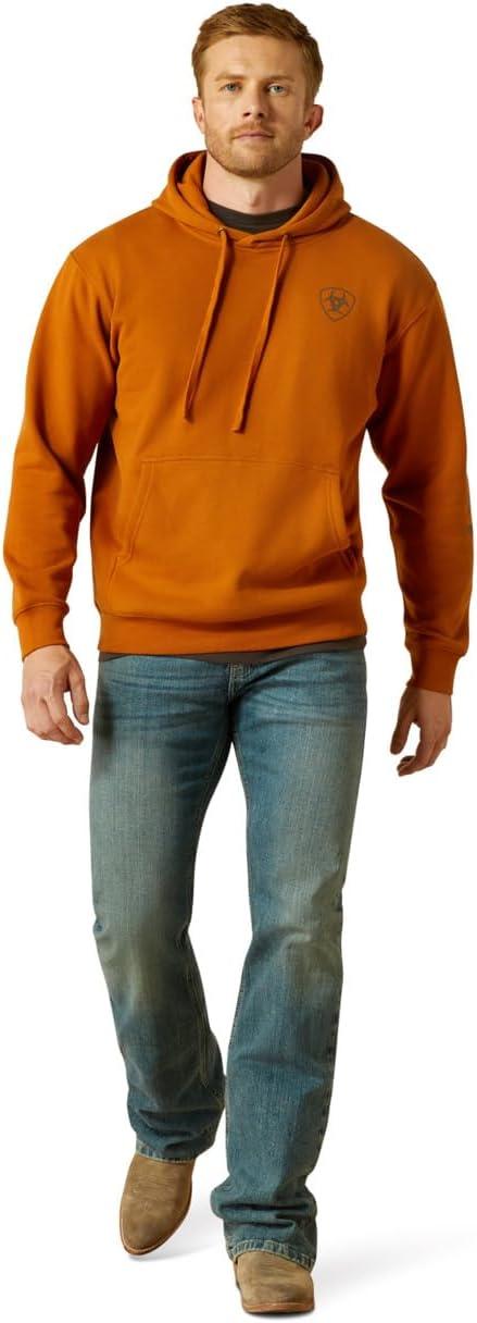imageAriat Mens Hooded SweatshirtGlazed Ginger
