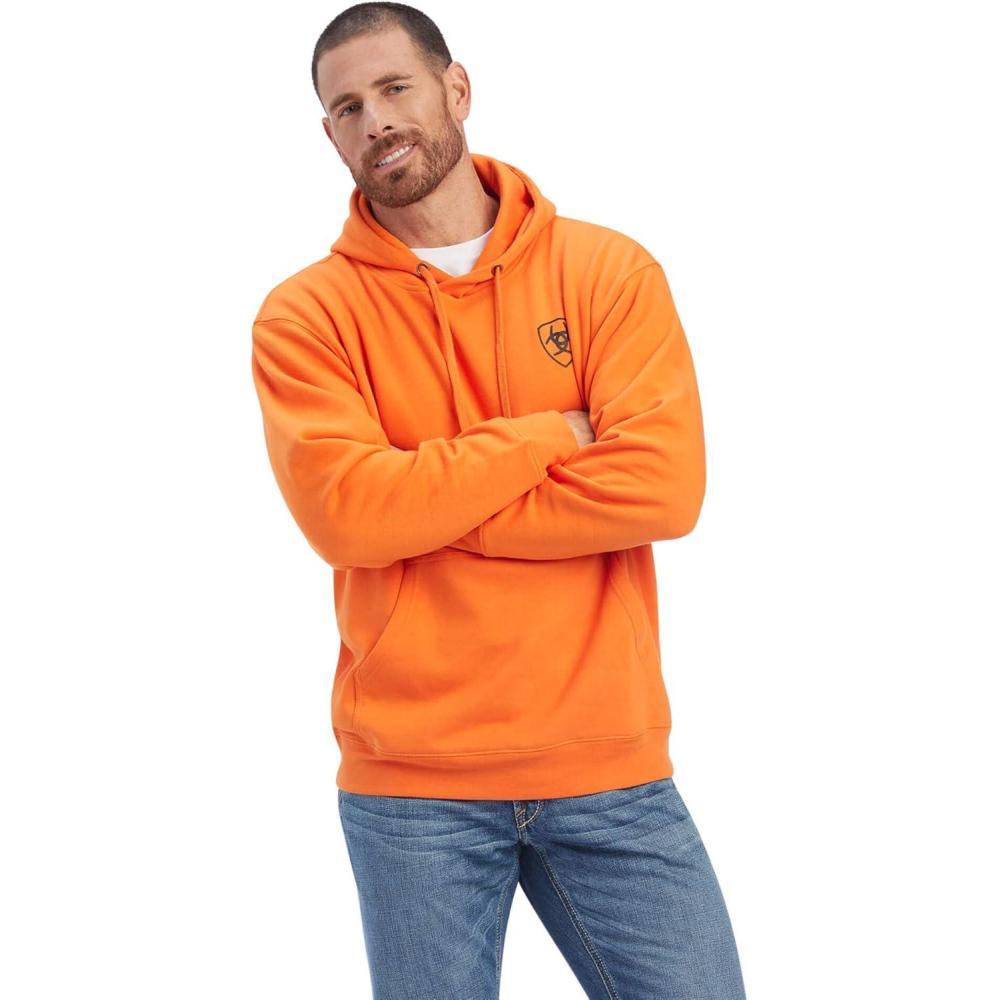 imageAriat Mens Hooded SweatshirtFree BirdHarvest Pumpkin