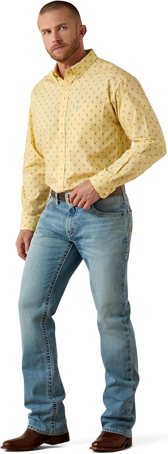 imageARIAT Mens M4 Relaxed Gus Boot Cut JeansKayne