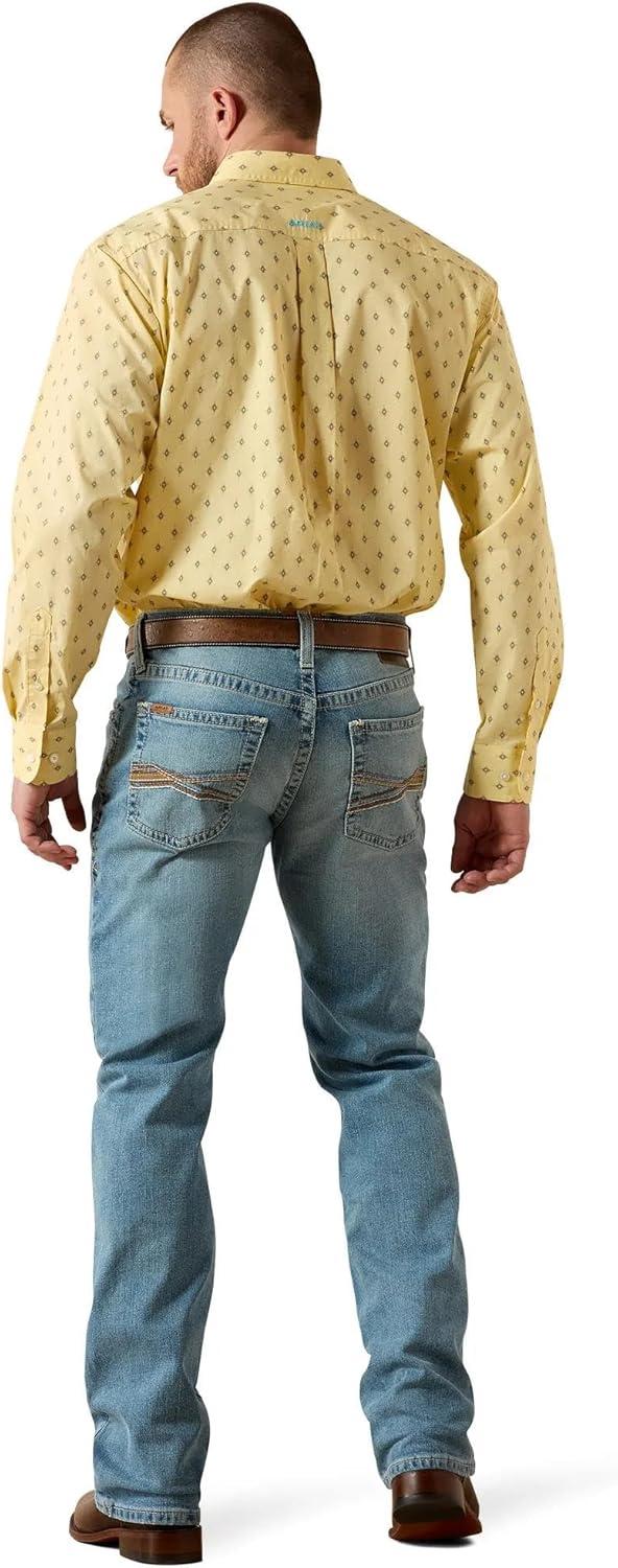 imageARIAT Mens M4 Relaxed Gus Boot Cut JeansKayne