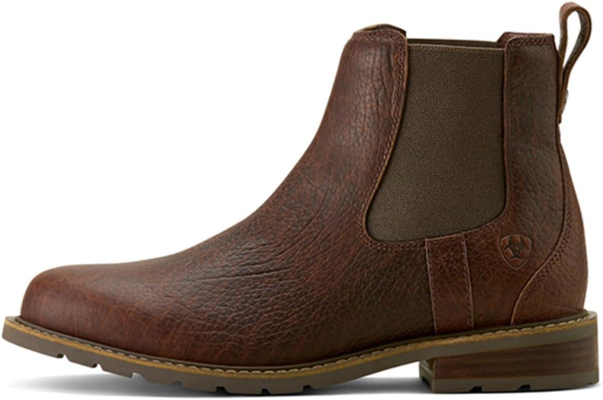 imageARIAT mens Wexford Bison Chelsea BootCognac Bison
