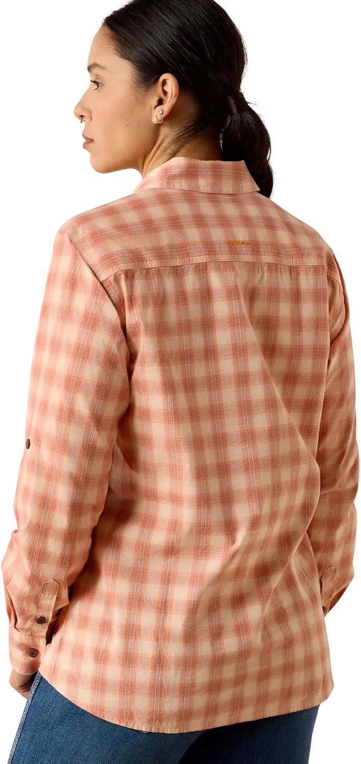 imageAriat Womens Rebar Made Tough Venttek Durastretch Work ShirtLangoustino