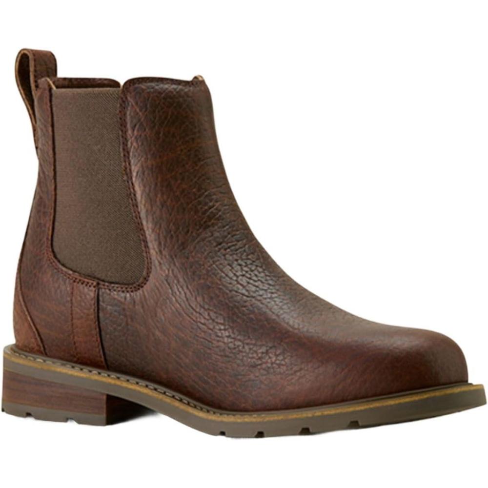 imageARIAT mens Wexford Bison Chelsea BootCognac Bison