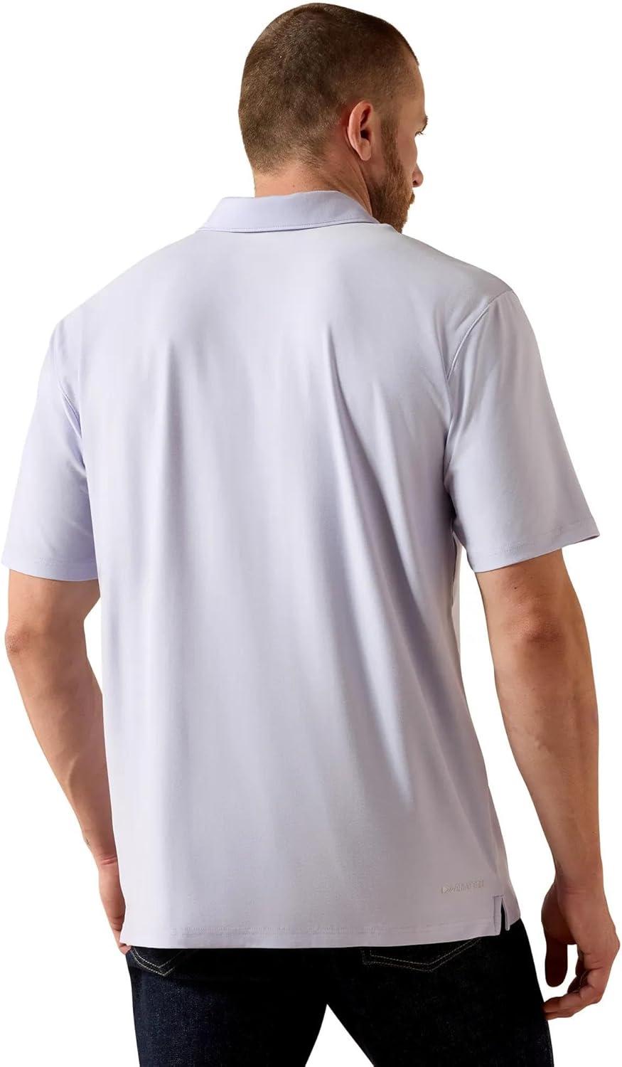 imageARIAT Mens Charger 20 Classic Fit PoloPurple Heather