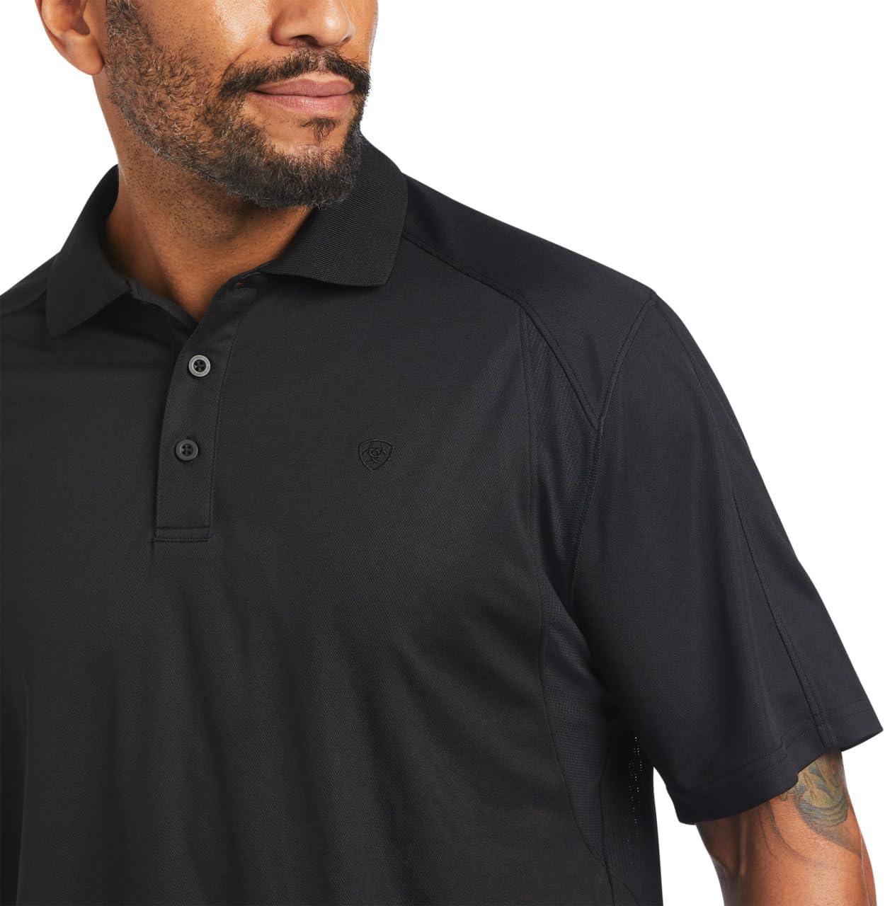 imageARIAT Mens Tek PoloBlack