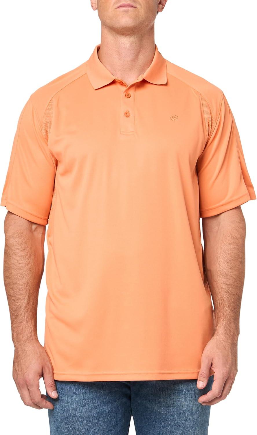 imageARIAT Mens Tek PoloHot Rose