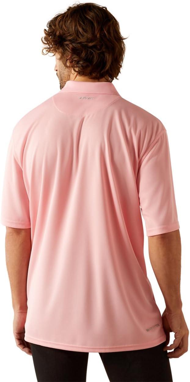 imageARIAT Mens Tek PoloPink