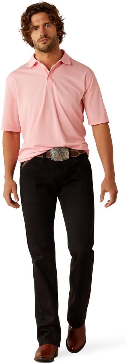 imageARIAT Mens Tek PoloPink