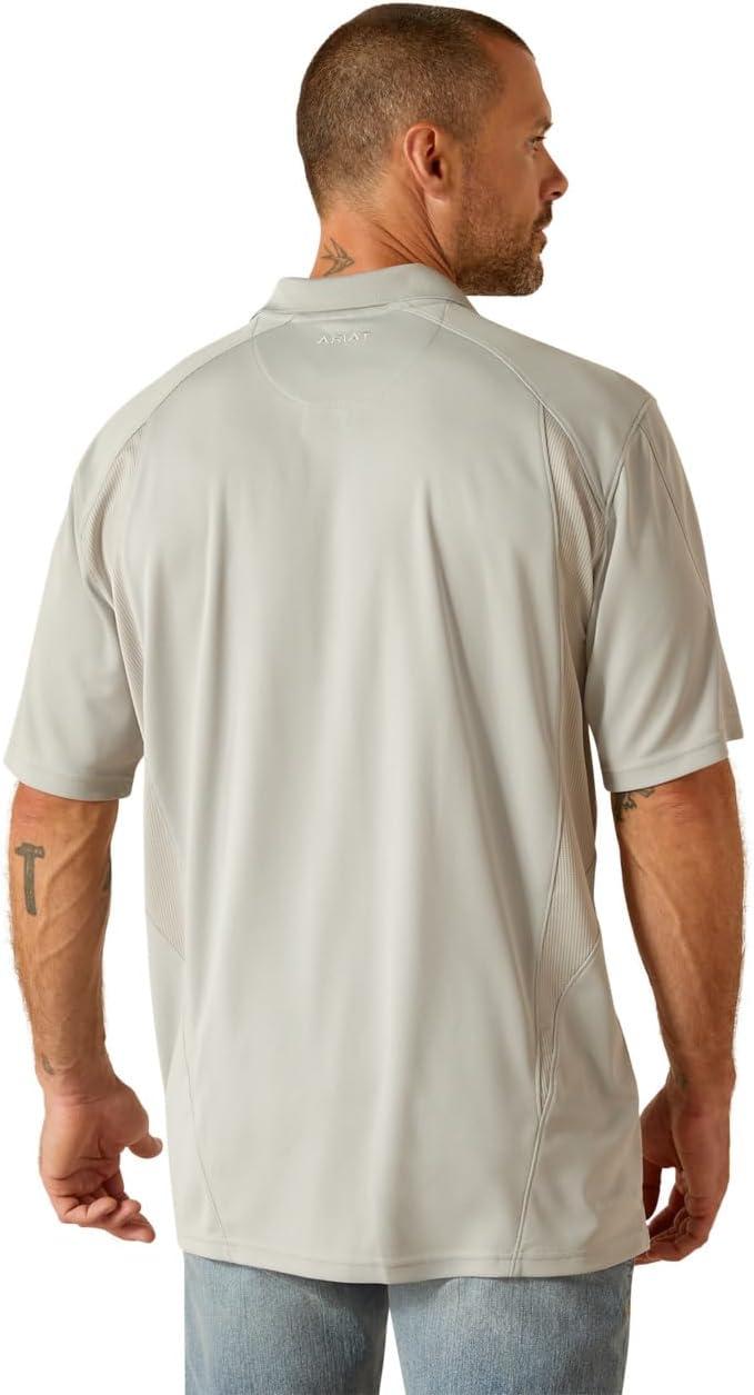 imageARIAT Mens Tek PoloSilver Lining