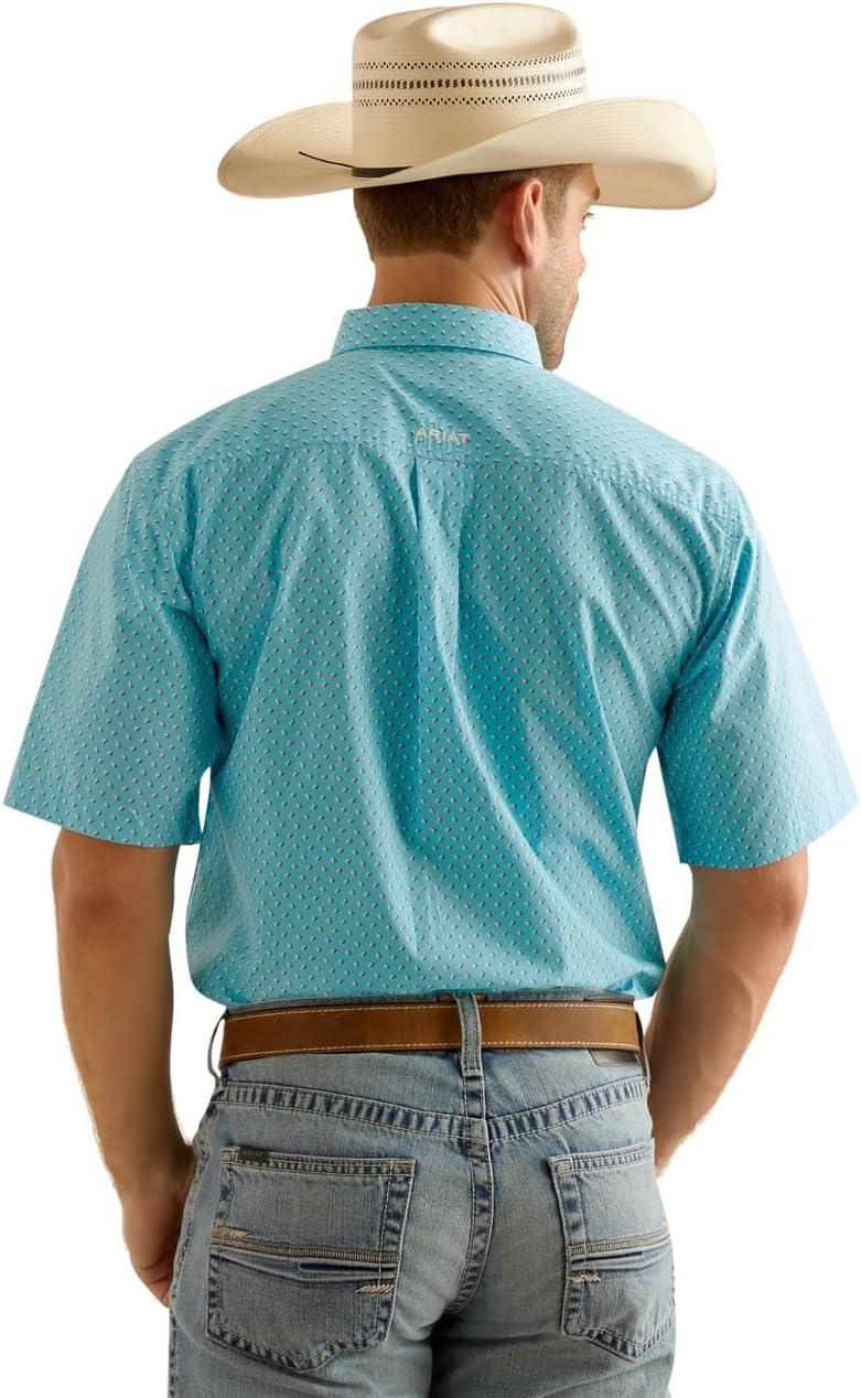 imageAriat Mens Kaleb Classic Fit ShirtSky