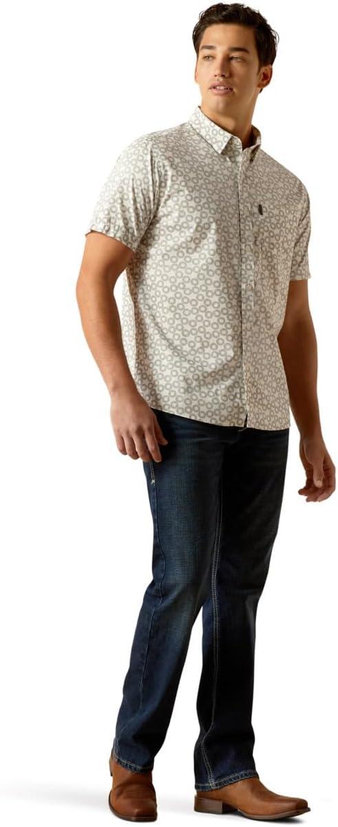 imageAriat Mens Marc Stretch Modern Fit ShirtBlack