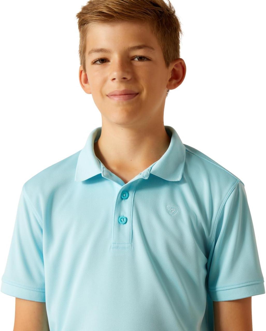 imageAriat Mens Tek PoloBleached Black Tan