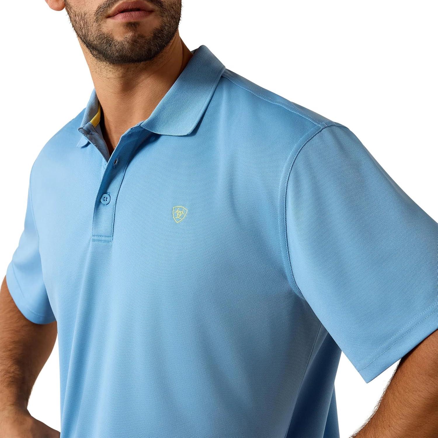 imageAriat Mens Tek PoloBlissful Blue