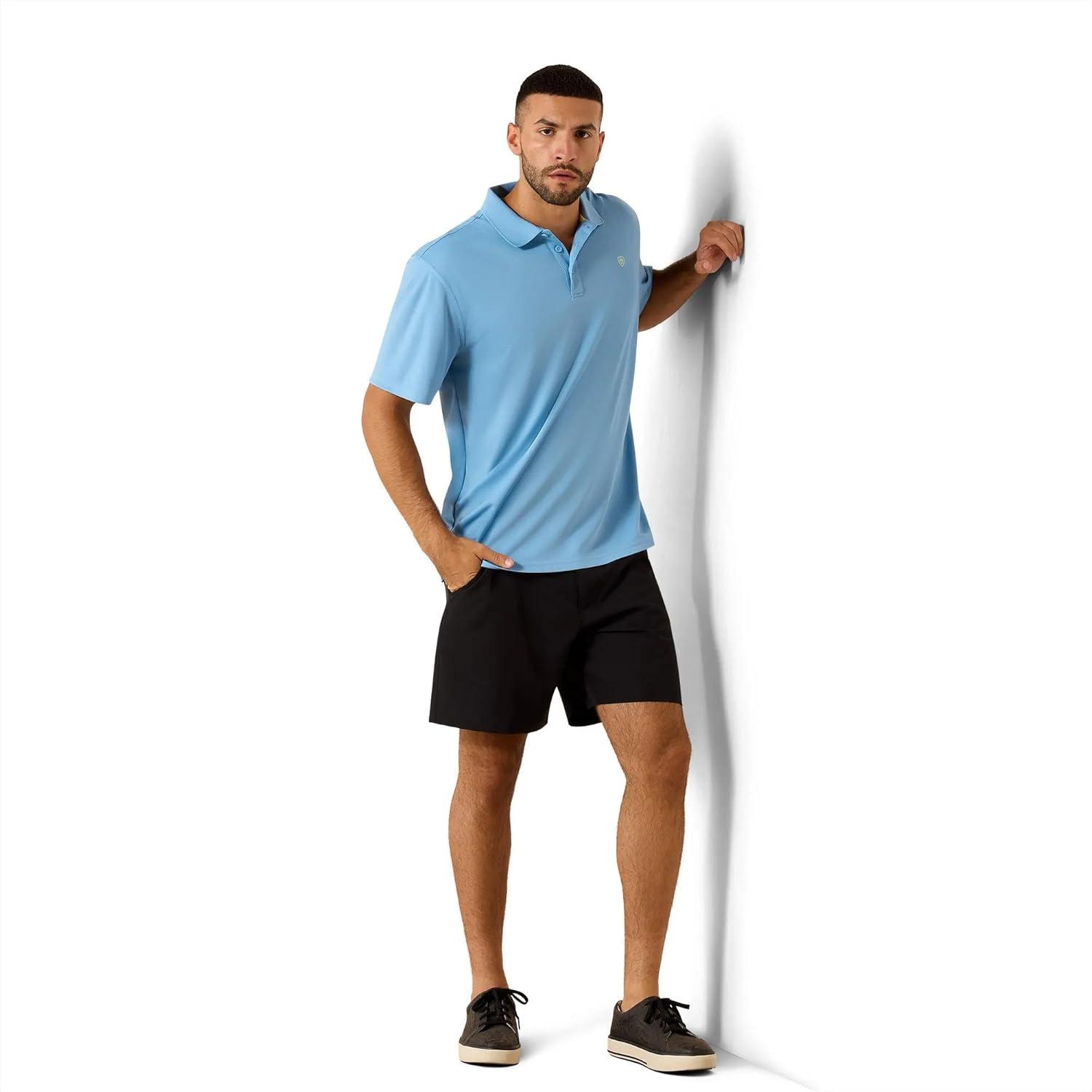 imageAriat Mens Tek PoloBlissful Blue