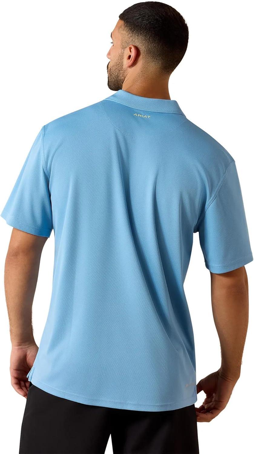 imageAriat Mens Tek PoloBlissful Blue