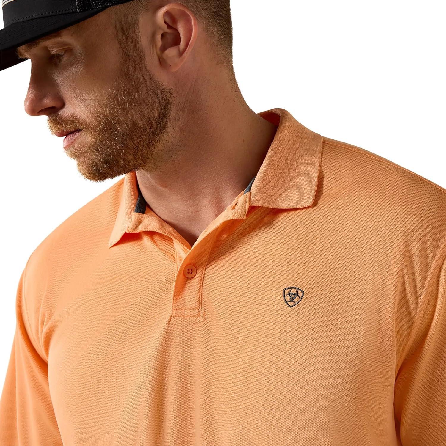 imageAriat Mens Tek PoloCantaloupe