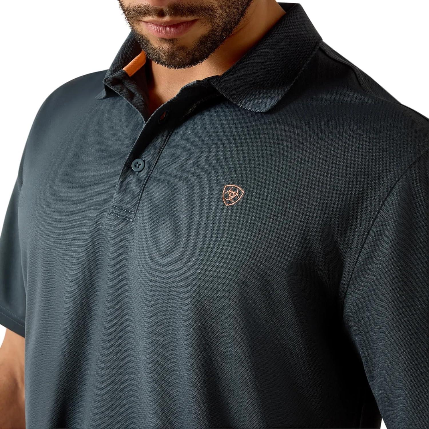 imageAriat Mens Tek PoloDark Slate