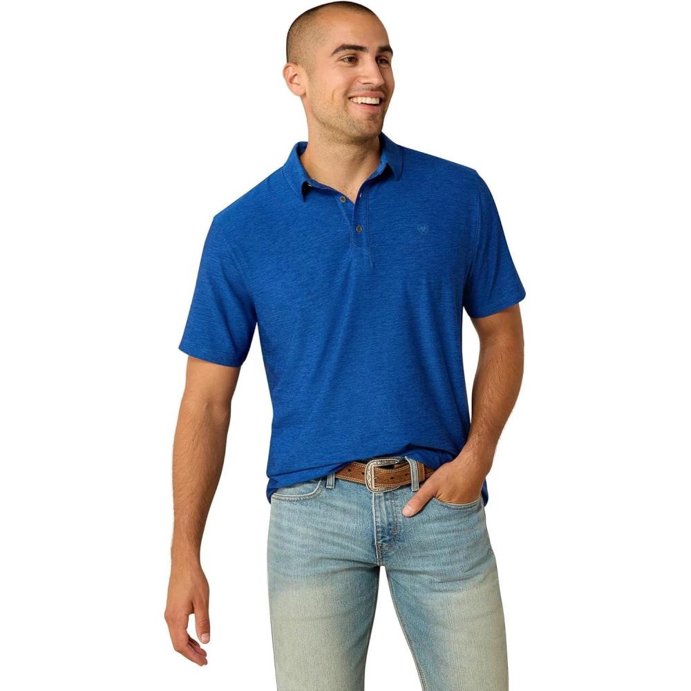 imageAriat Mens Ac PoloBlue Quartz
