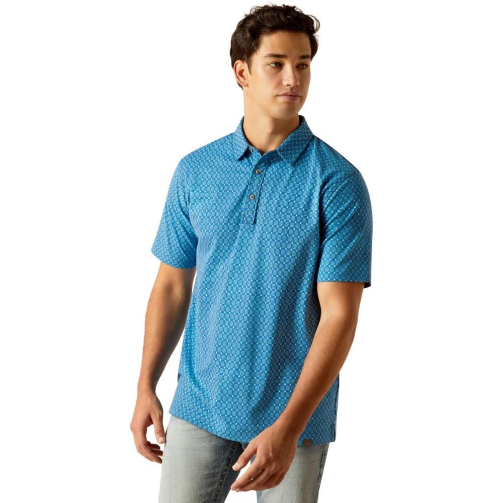 imageAriat Mens Ac PoloCashmere Blue