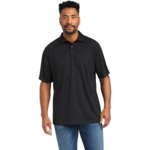 ARIAT Mens Tek Polo(Black)